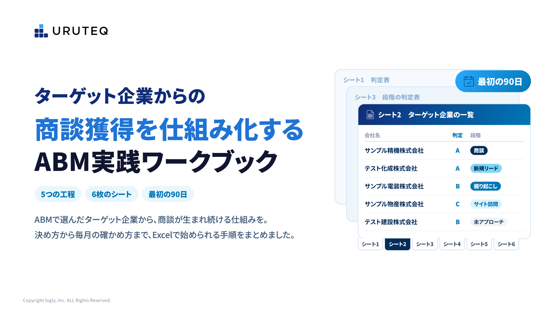 ターゲット企業からの商談獲得を仕組み化する ABM実践ワークブック